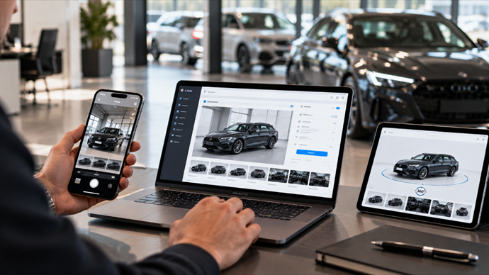 SaaS Software für den Fahrzeughandel – Web-Plattform und Apps, mit zahlenden Kunden