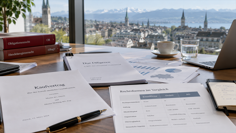 Rechtsformen im Vergleich